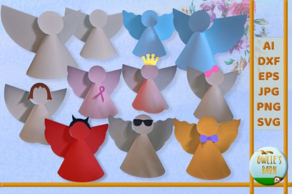 Angels with Cute Accessories: A Shapes Review