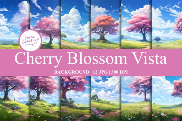 Cherry Blossom Vista Backgrounds: A Brand Review
