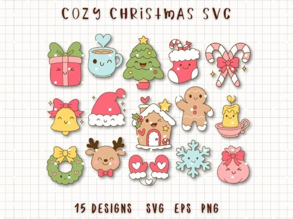 Cozy Christmas SVG & Illustrations Review