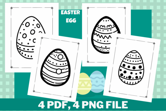 Easter Eggs, Easter Day Coloring Pages 2 Review