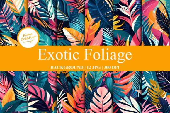 Exotic Foliage Background: A Designer’s Review
