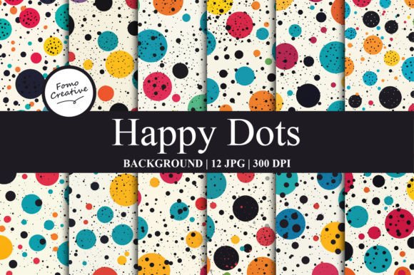 Happy Dots Background: A Crafter’s Review