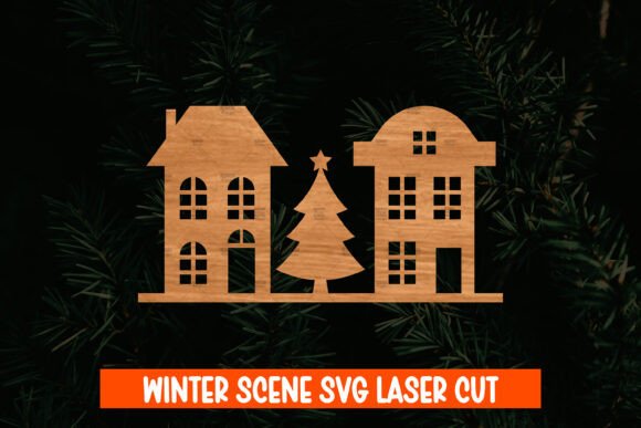 Review: Buildings Cut File SVG for Winter Amp