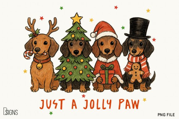 Review: Christmas Dachshund Dog Lover Jolly Paw