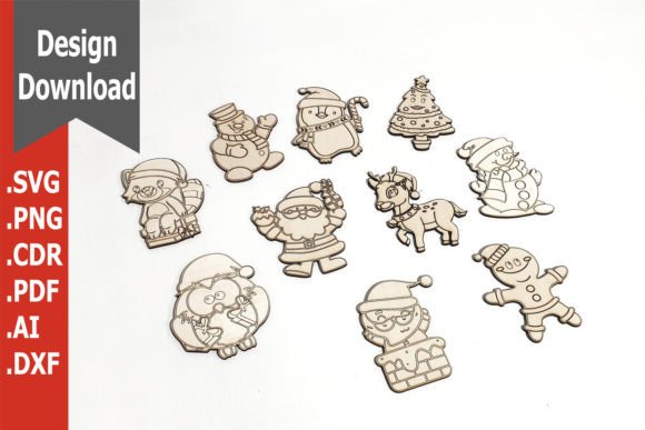 Review: Christmas Decoration Coloring Laser Cut for Winter Amp
