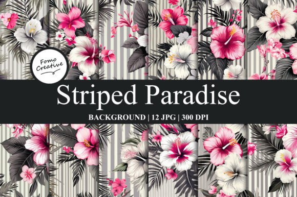 Review: Striped Paradise Background for Real Embroidery Projects