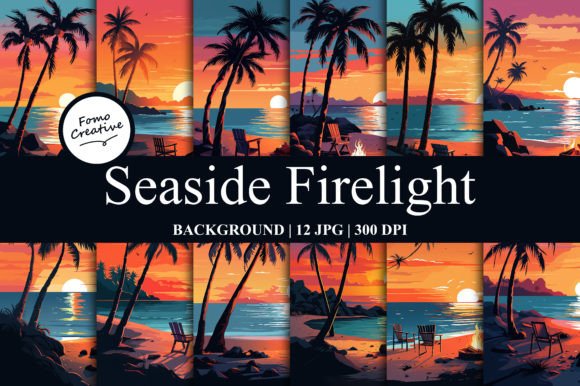 Seaside Firelight Background: A Brand Designer’s Review