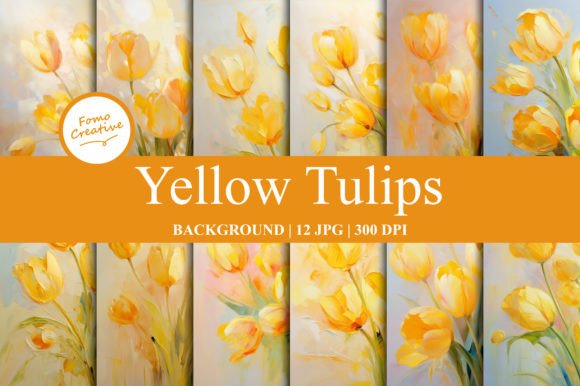 Yellow Tulips Background: A Brand Review
